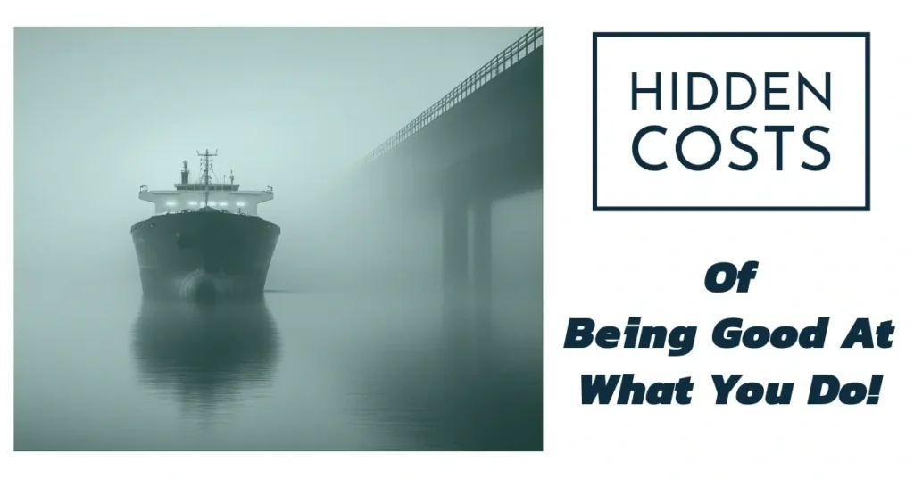 the hidden cost of being good at what you do